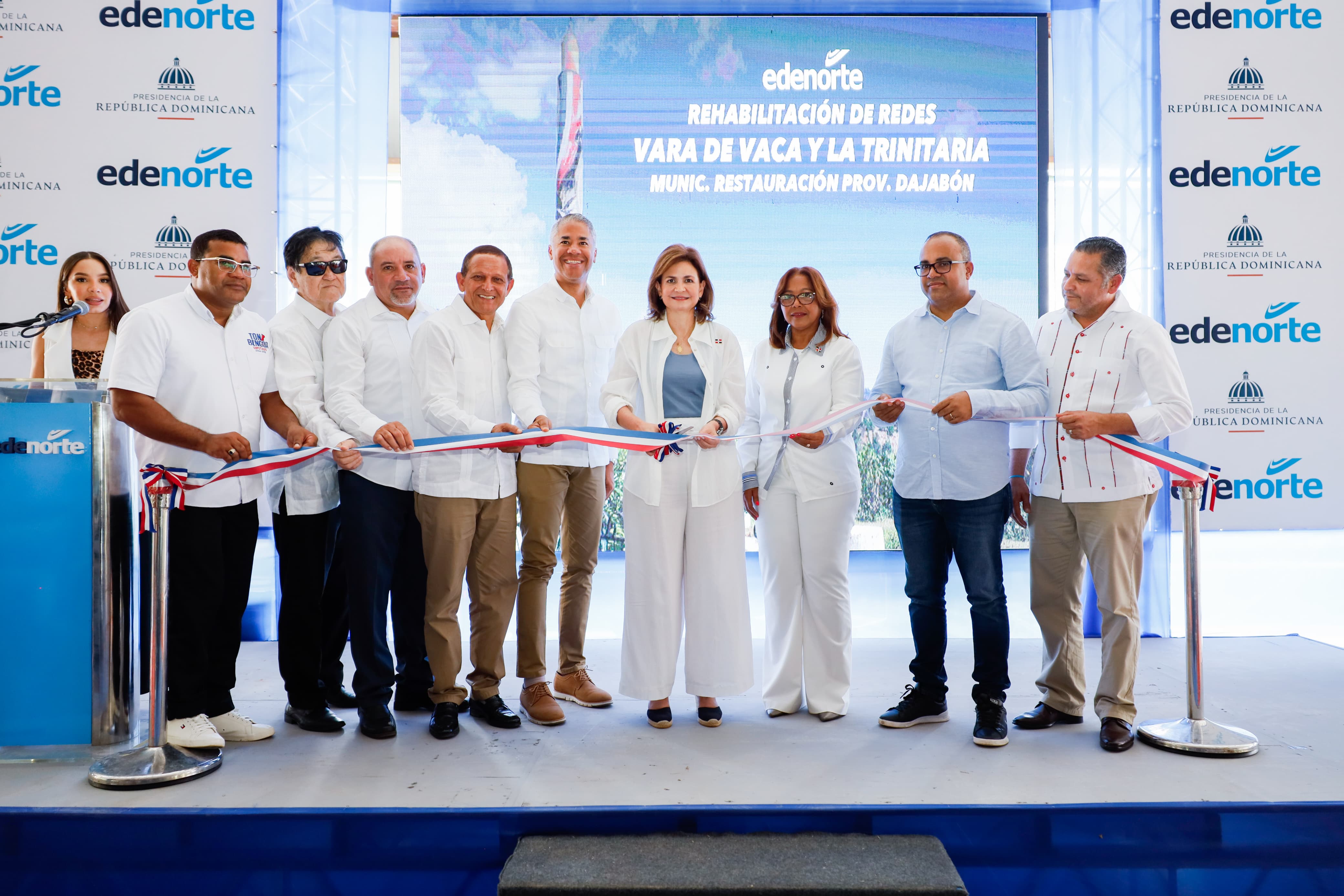 Vicepresidenta Raquel Pe A Inaugura Cinco Obras En Provincias